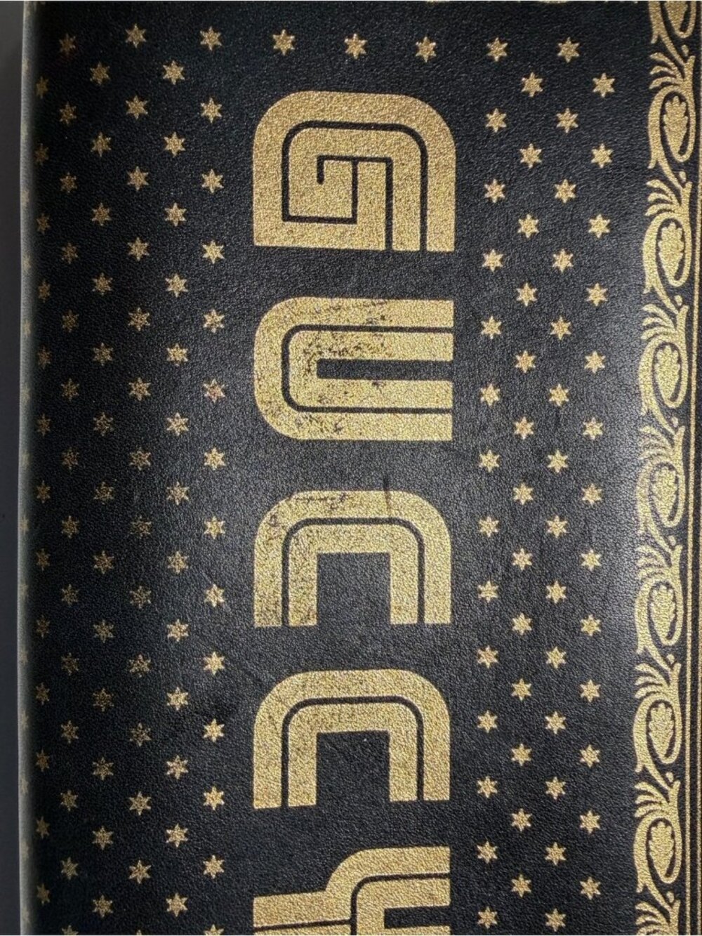 Gucci | GUCCY x SEGA Black Gold Leather Zip-Around Wallet - Picture 5 of 7